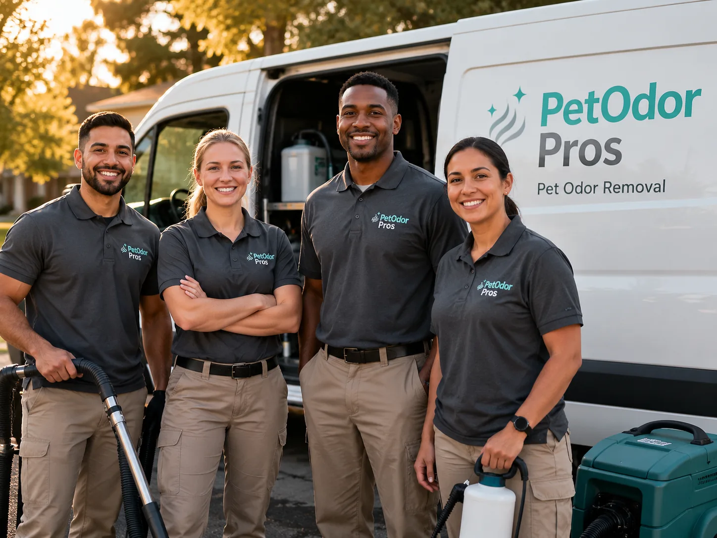Pet Odor Removal team serving Malvern, OH